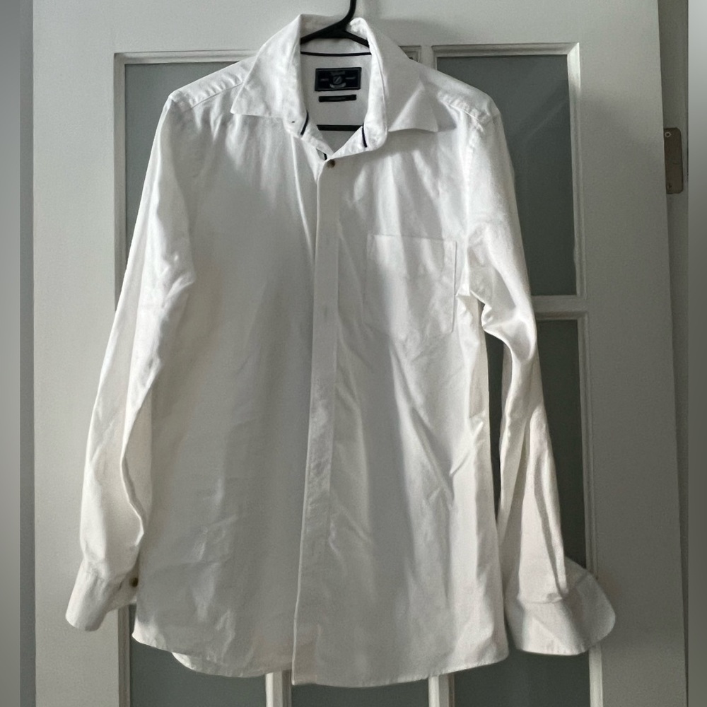 Men's White Long Sleeves